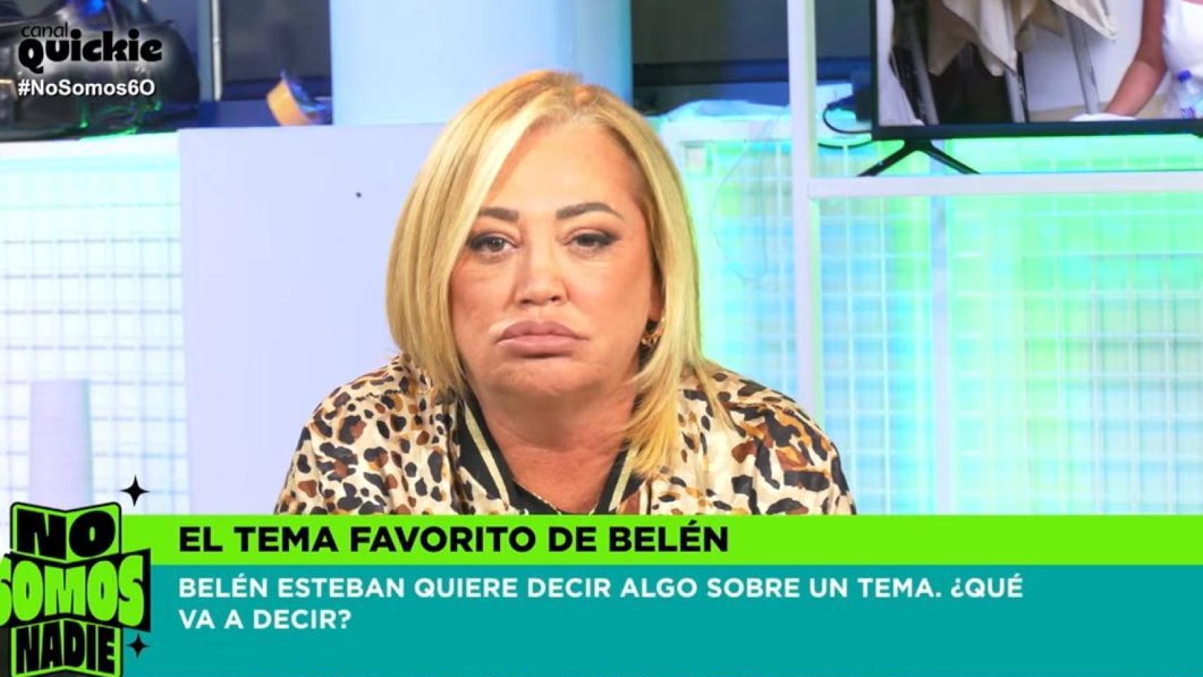 Belén Esteban en 'No somos nadie'.