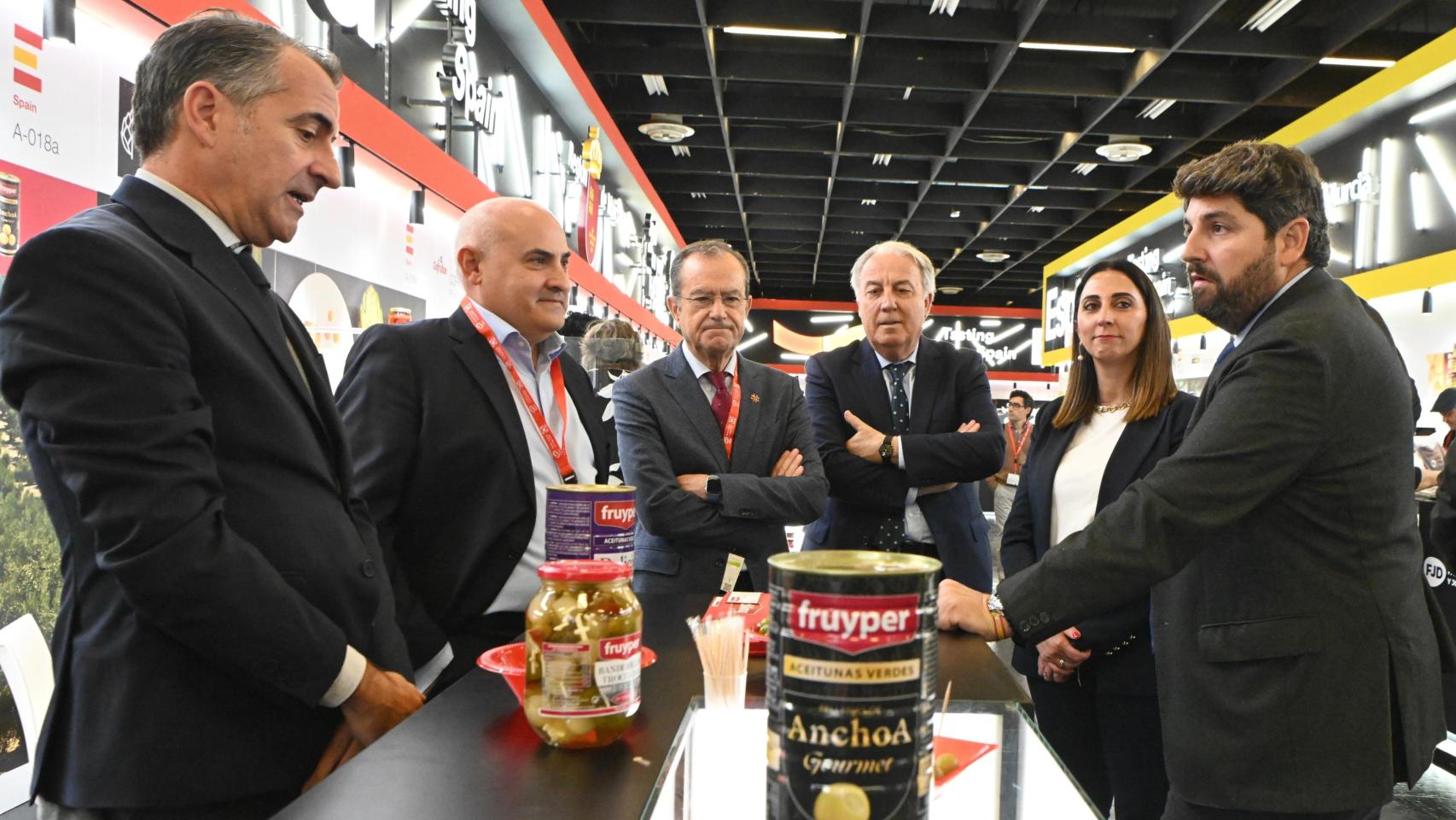Fernando López Miras, en Anuga, la feria internacional de alimentación y bebidas que se celebra en Colonia.
