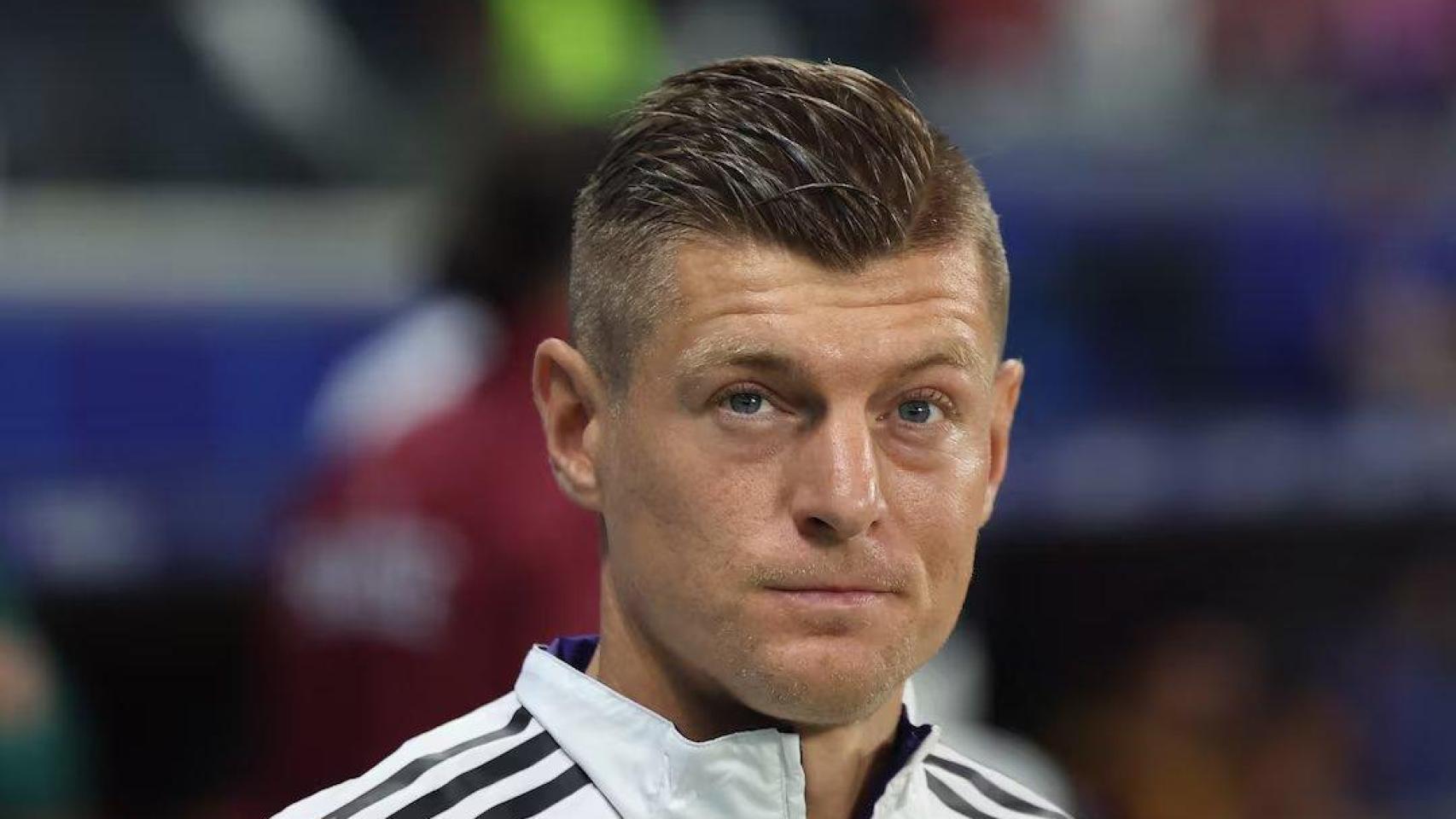 Toni Kroos, durante un partido con Alemania.