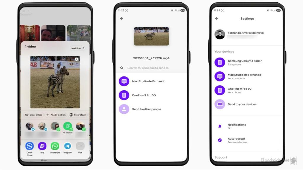 Compartiendo en Blip