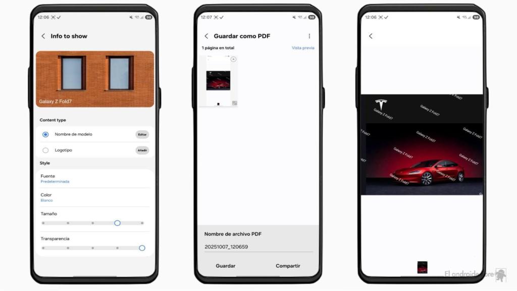 Interfaz de Gallery Assistant