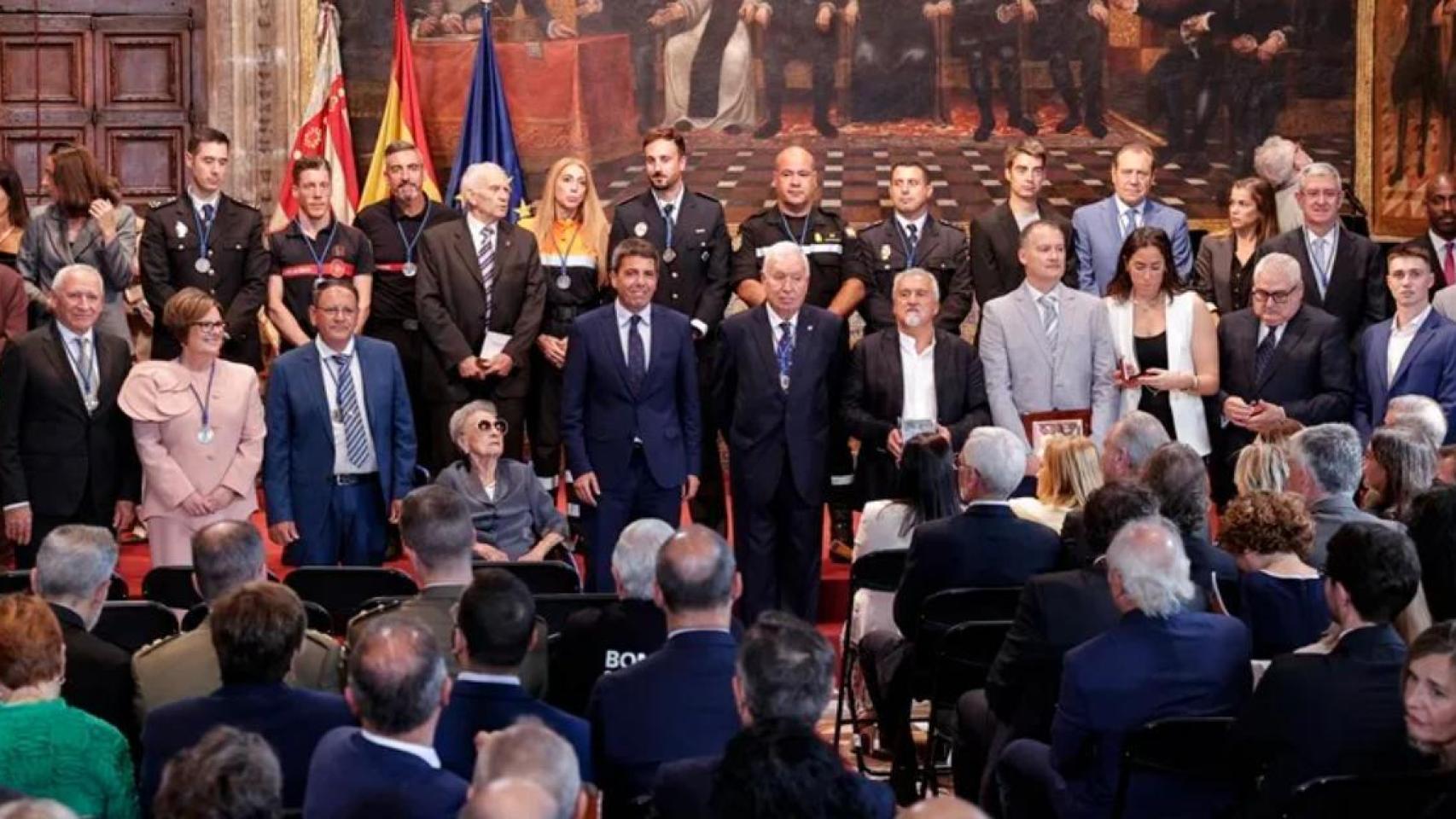 Distinciones de la Generalitat en 2024. EFE/Manuel Bruque
