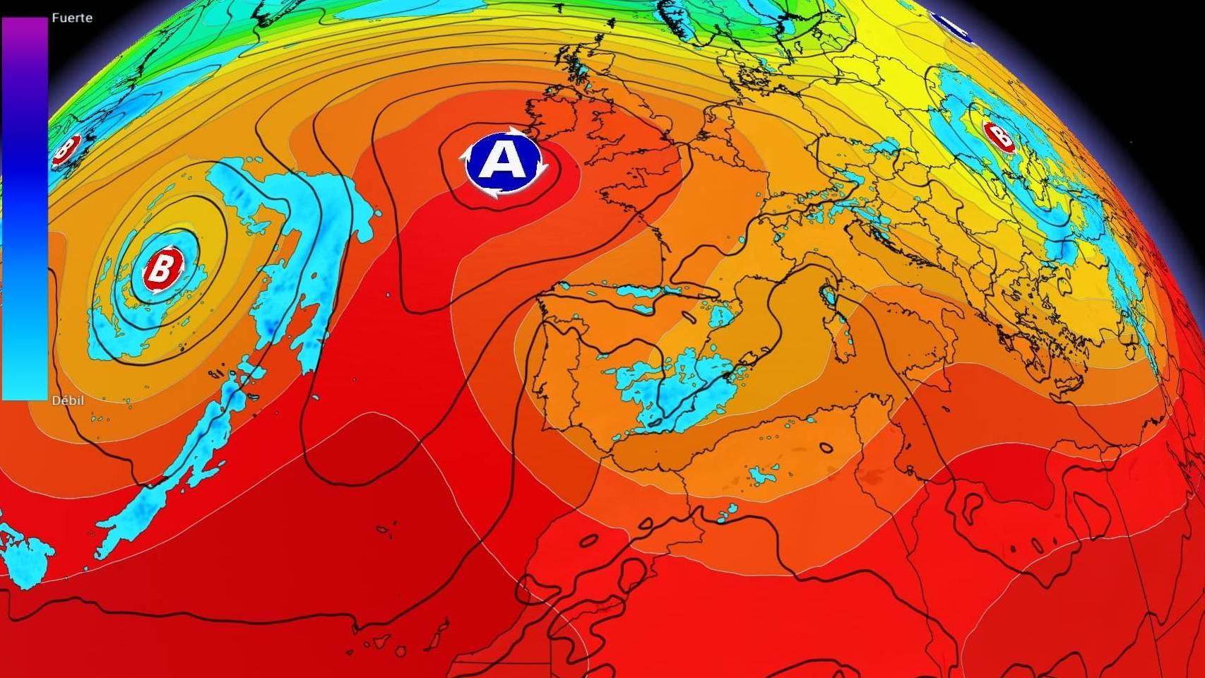 Aemet pone a España en alerta por la llegada de la gran dana Alice: avisos por más de 100 l/m2 de lluvia en estas zonas