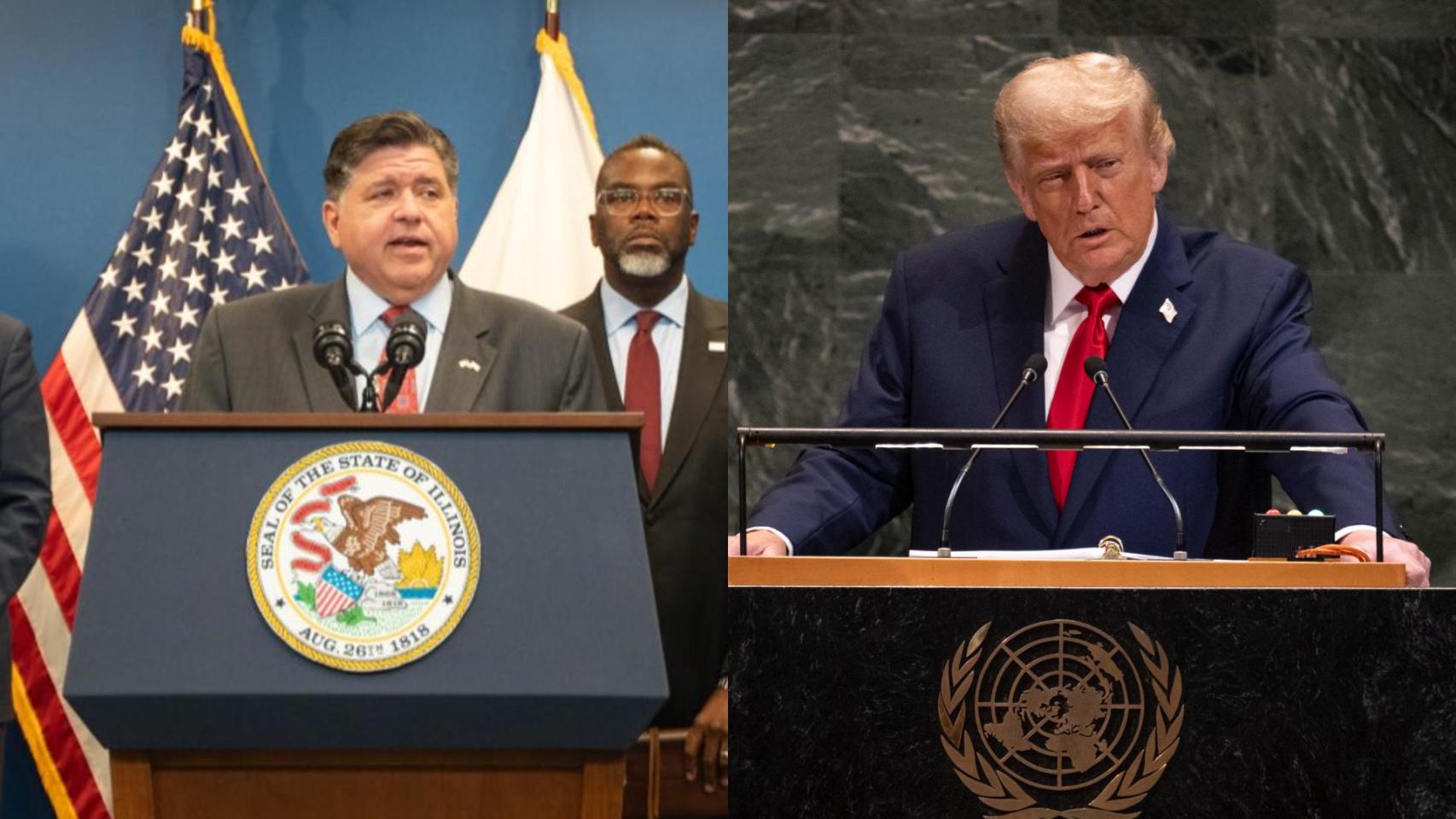 Trump quiere aplicar la Ley de Insurrección en Chicago: crece la polémica con Pritzker por las redadas del ICE en el estado