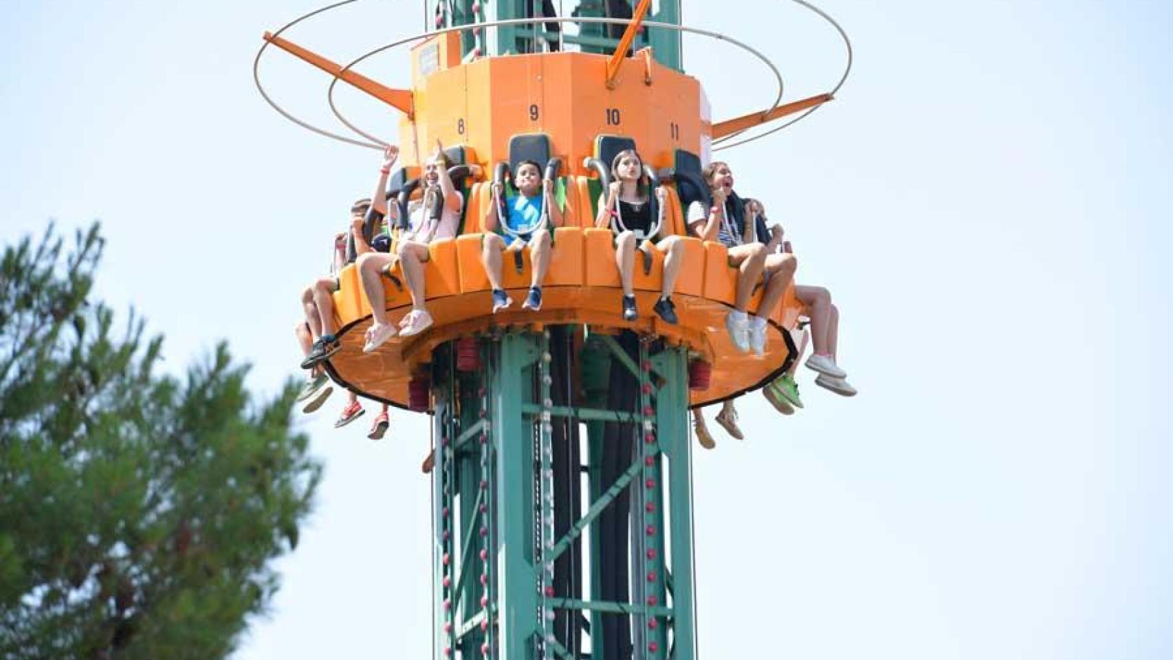Una de las atracciones actuales del parque, en una imagen de archivo.