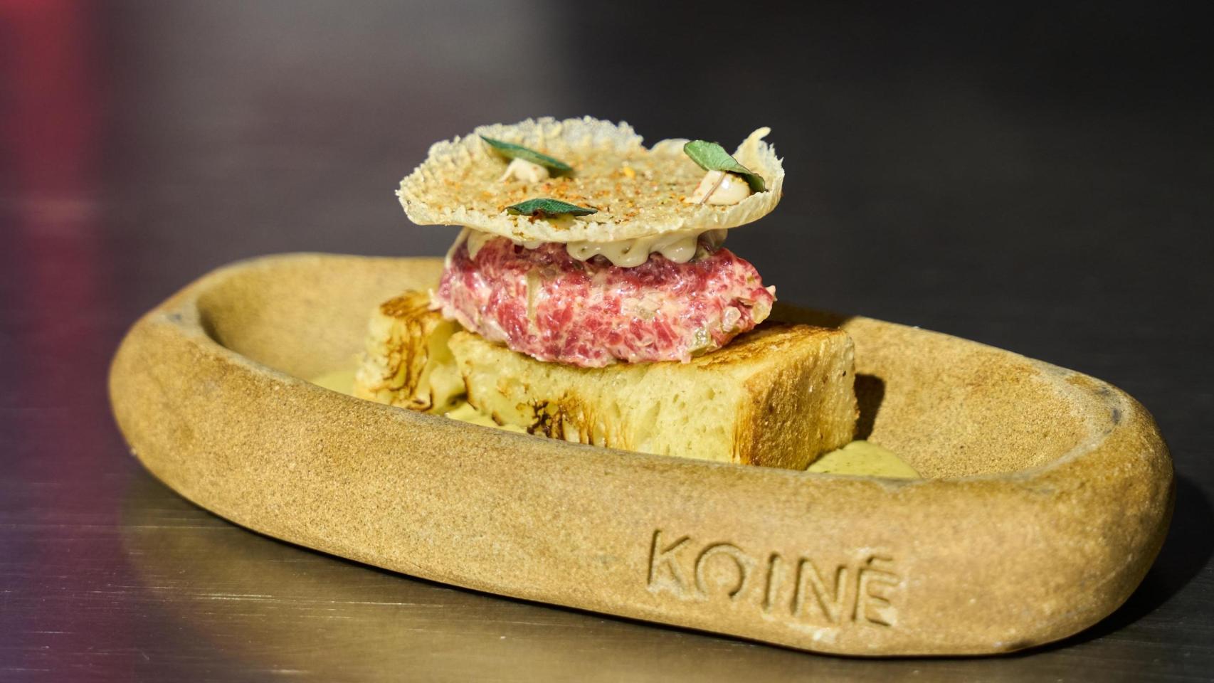 Este es el filete tártaro ganador del concurso de la feria Alicante Gastronómica.