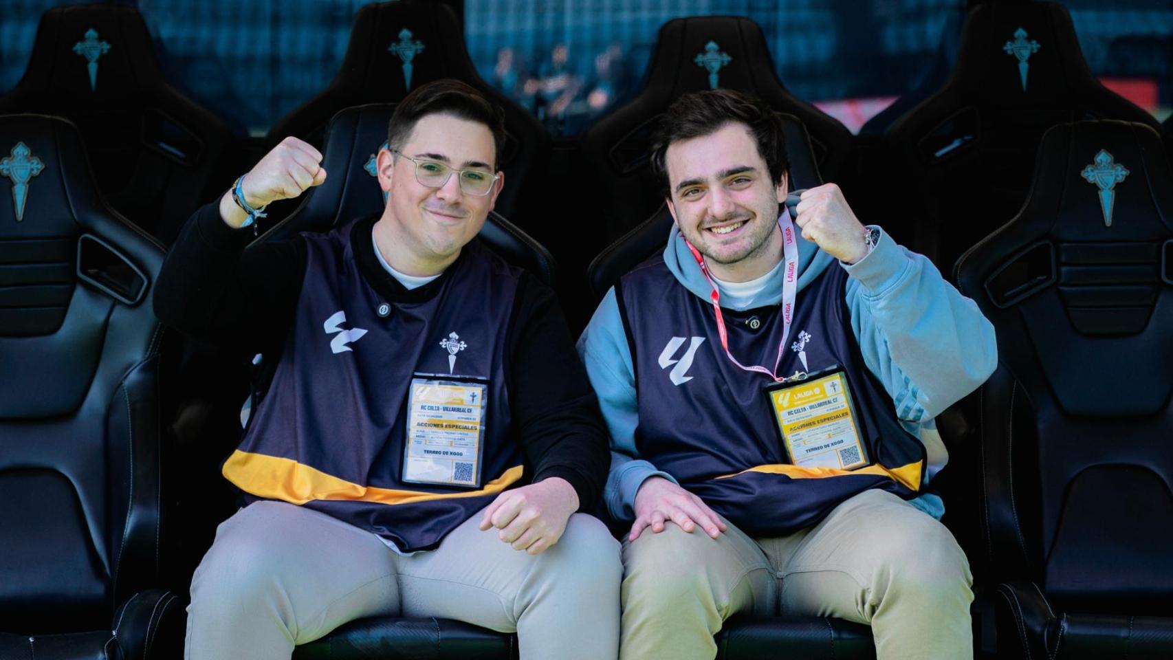 Marcos Piedras y Lucas Peteiro, de TQHT.