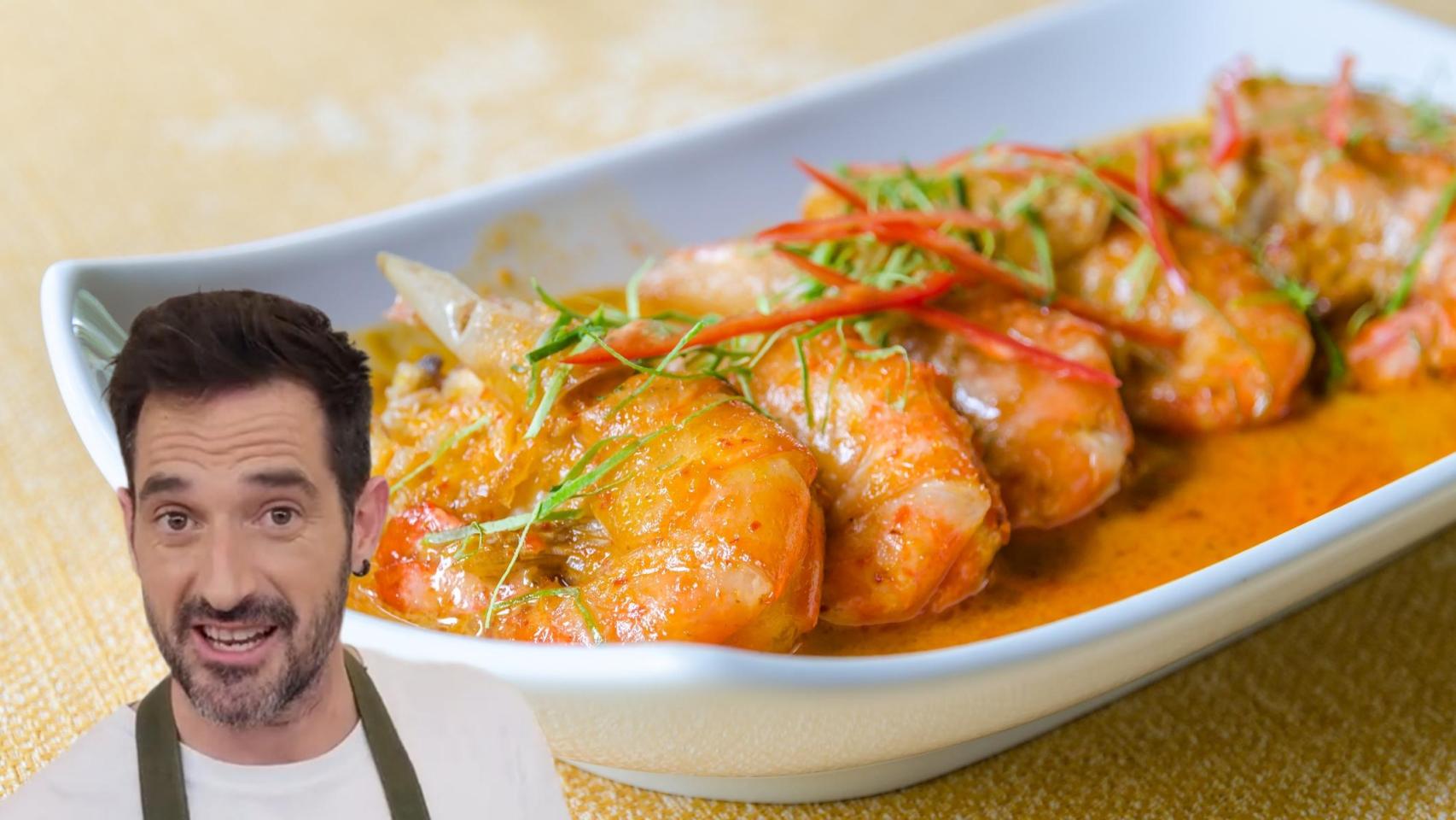 Joseba Arguiñano en un montaje de El Español