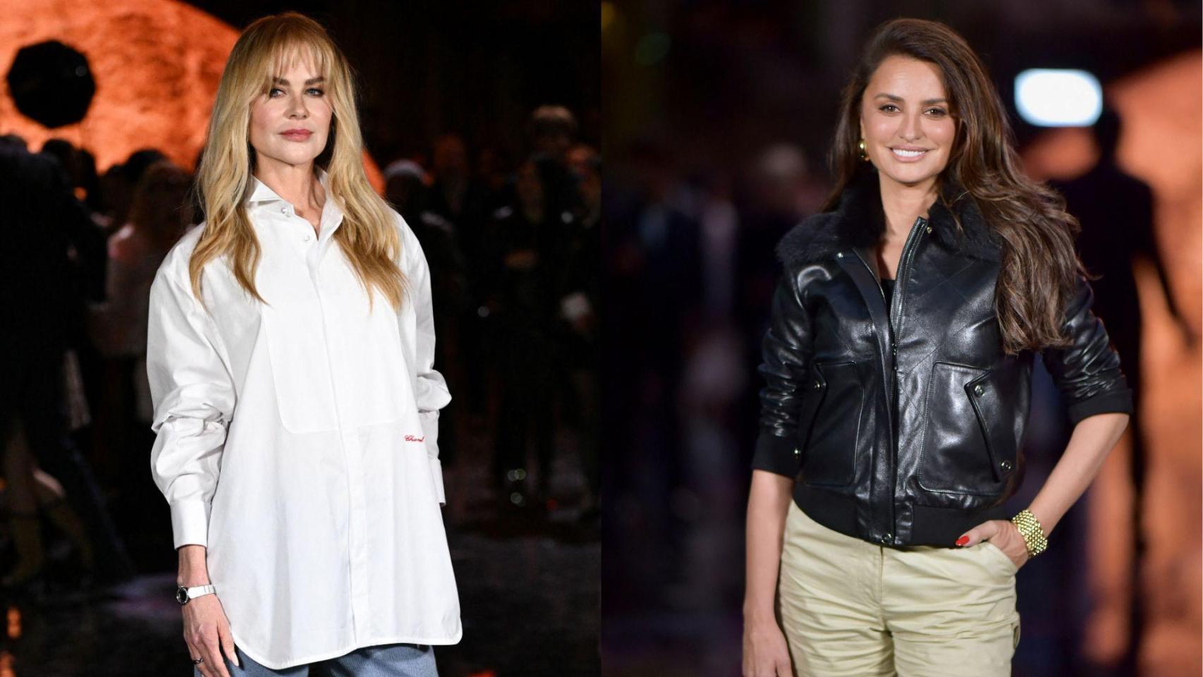 Las invitadas al desfile de la maison francesa.