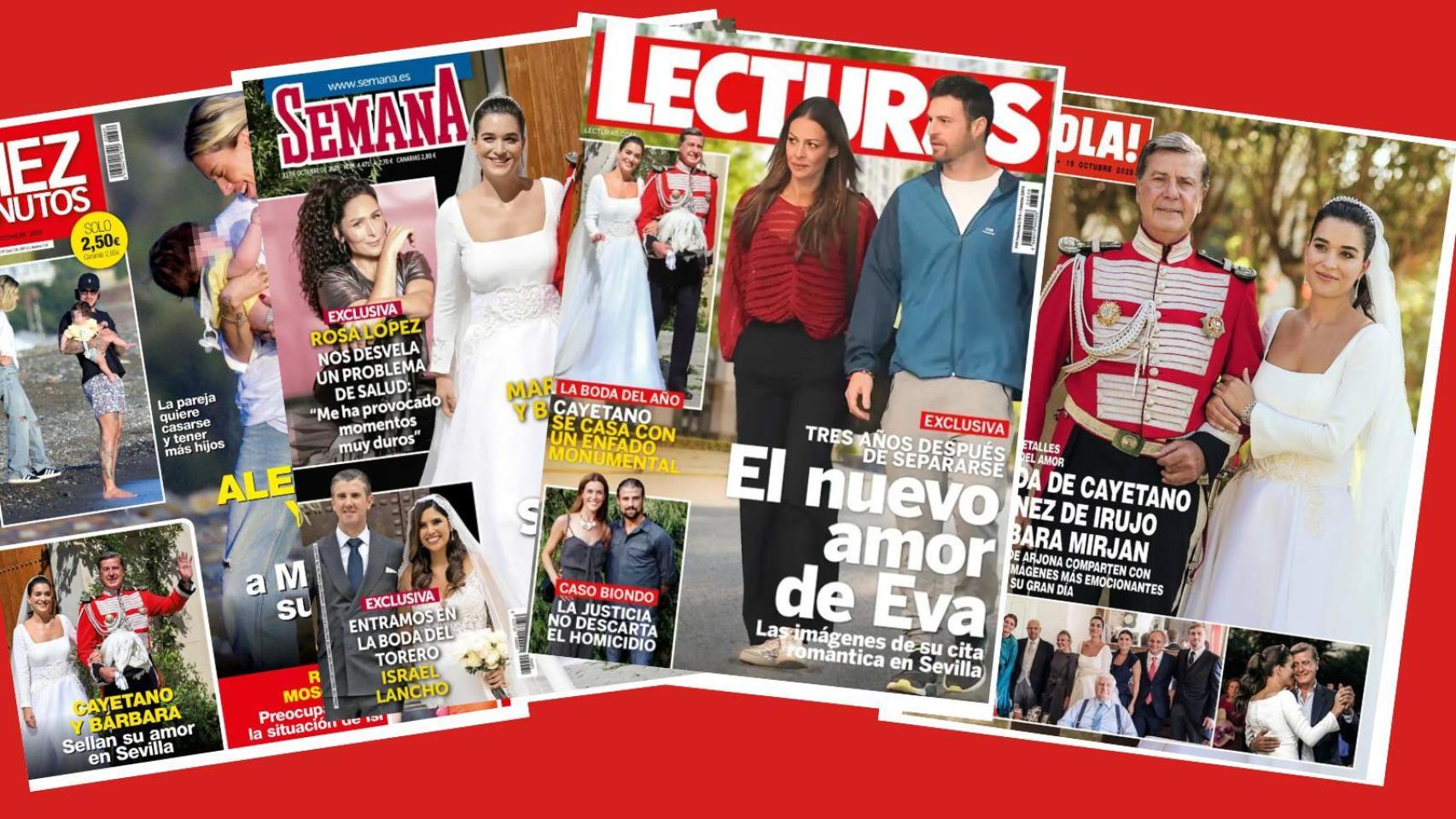 Portadas de revistas.