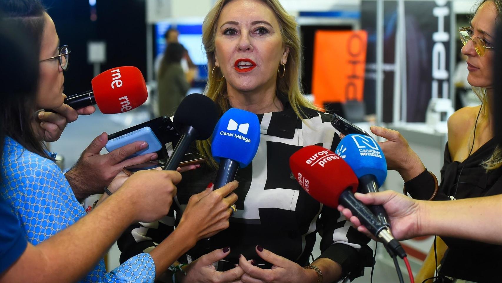 Carolina España, consejera portavoz del Gobierno andaluz.