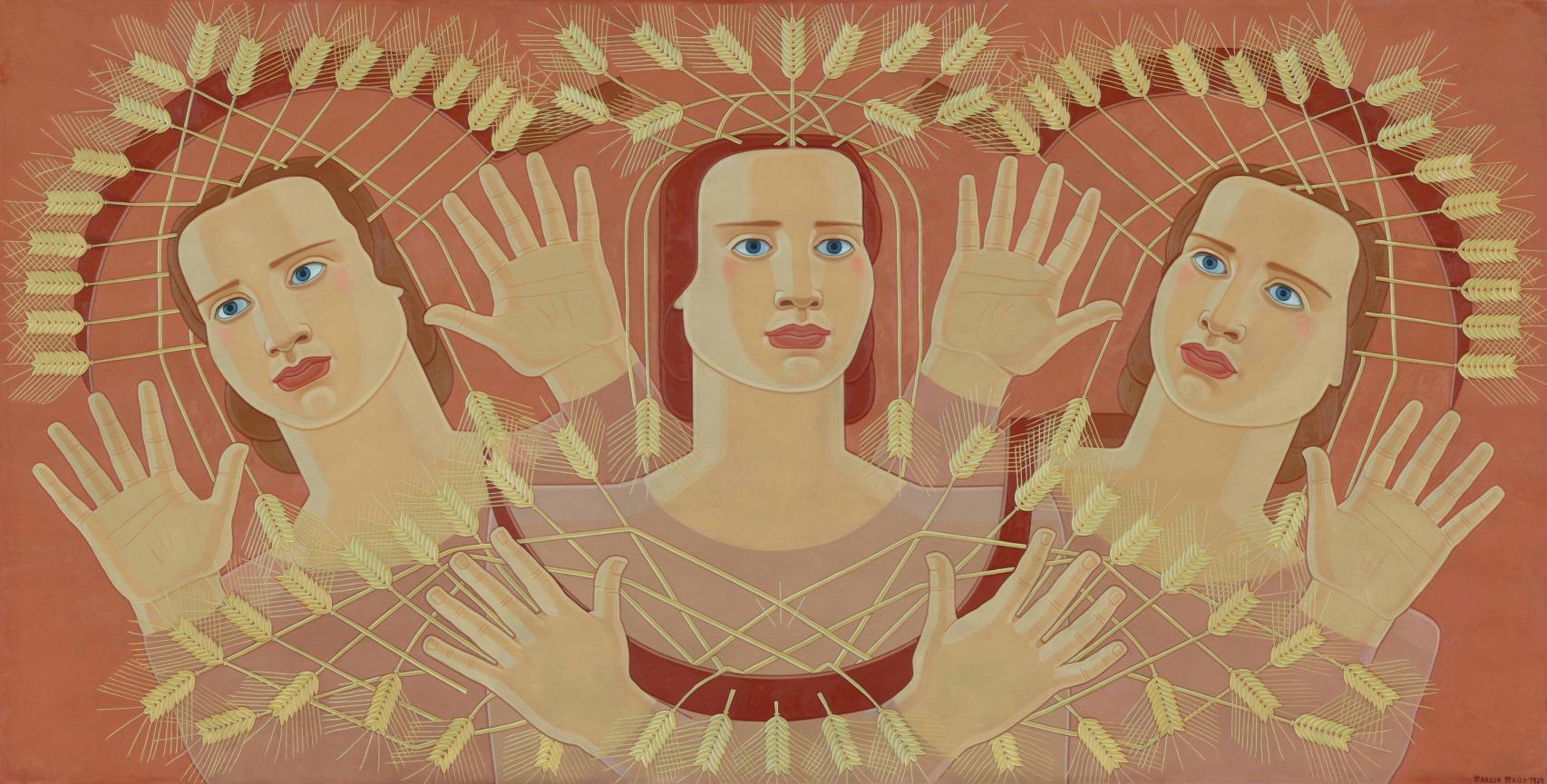 Maruja Mallo: 'Canto de las espigas', 1939. Foto: Museo Reina Sofía