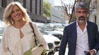 Susanna Griso y Luis Enríquez Nistal, en Madrid este miércoles. 8 de octubre.