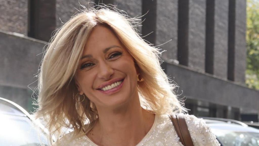 Susanna Griso y Luis Enríquez Nistal, en Madrid este miércoles. 8 de octubre.