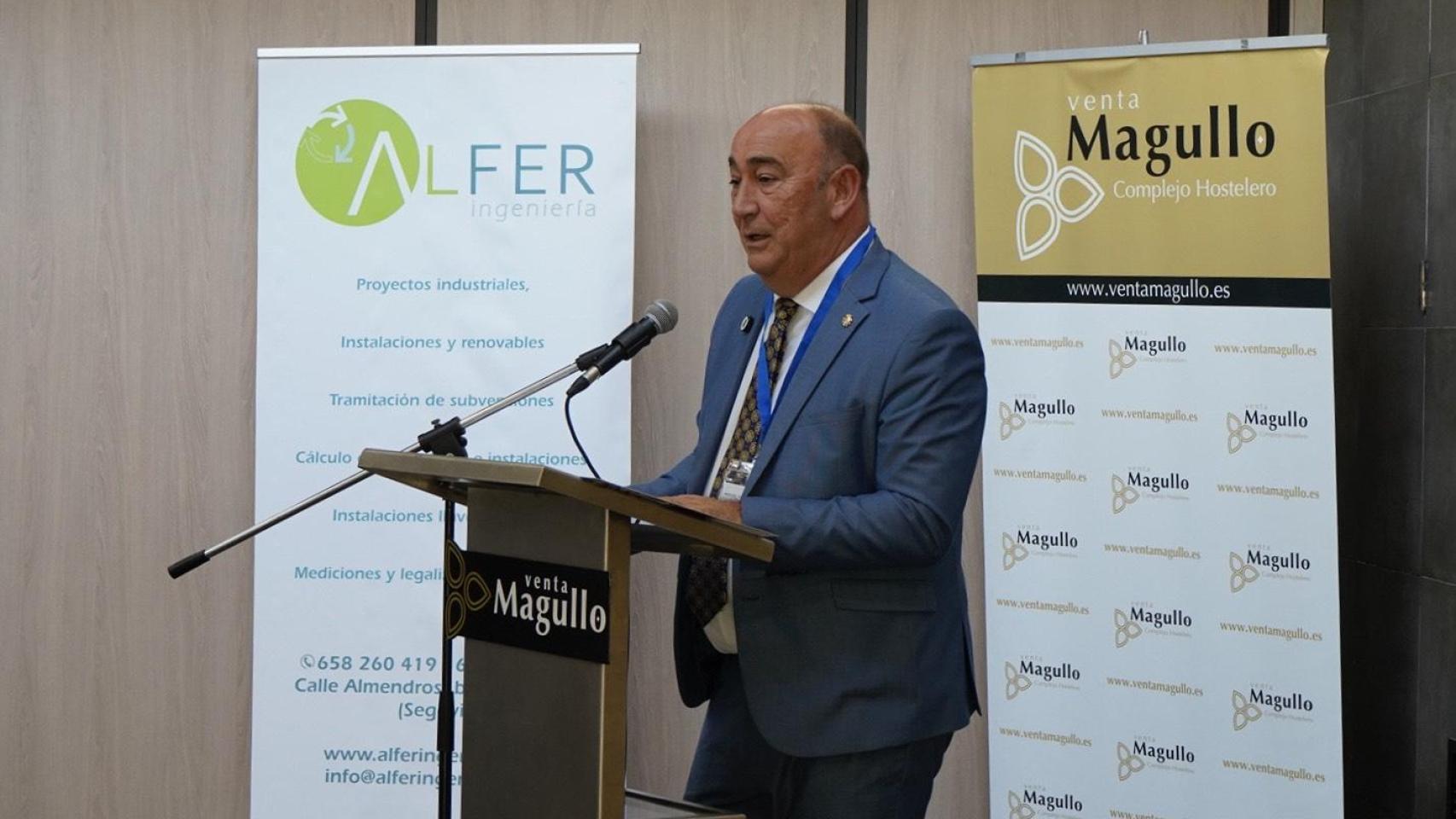 Miguel Ángel de Vicente, presidente de la Diputación de Segovia