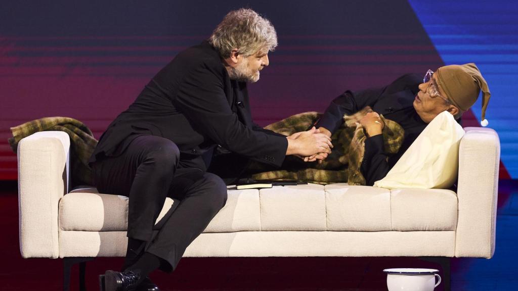 Raúl Cimas y Andreu Buenafuente, en 'Futuro Imperfecto'.