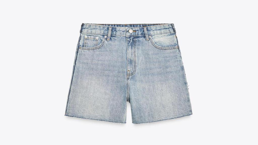 Shorts Denim ZW Collection Tiro Medio.