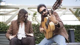 Íñigo Bregel, líder de Los Estanques, y el Canijo de Jerez. Foto: Rodrigo Mínguez