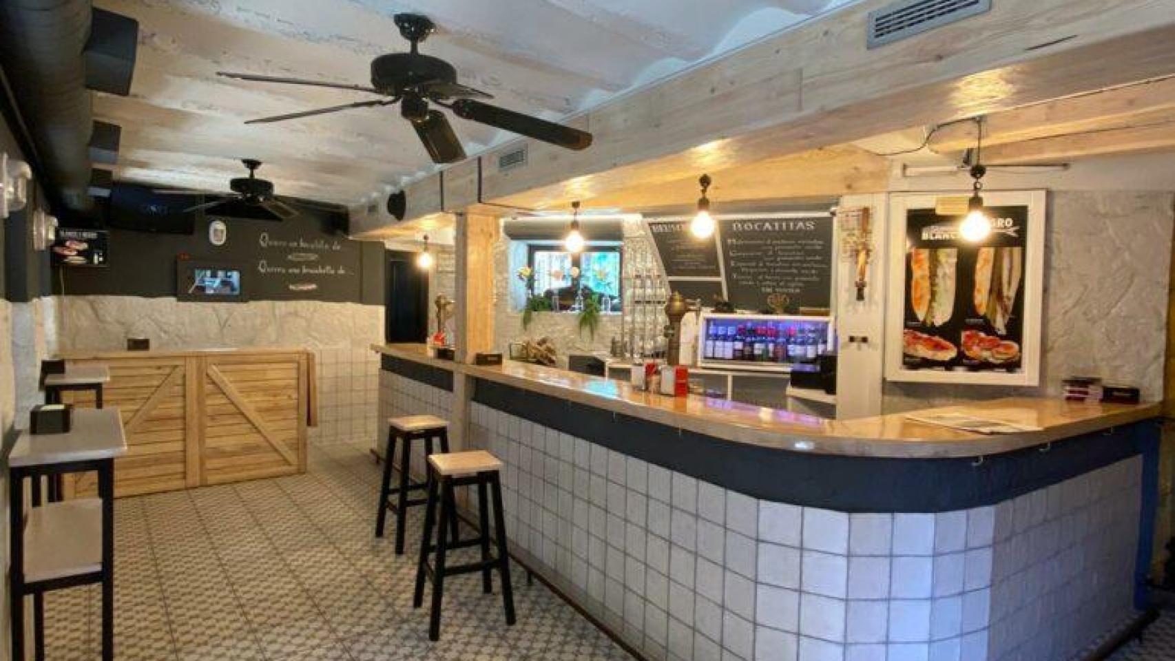 El bar Blanco y Negro, en Logroño.