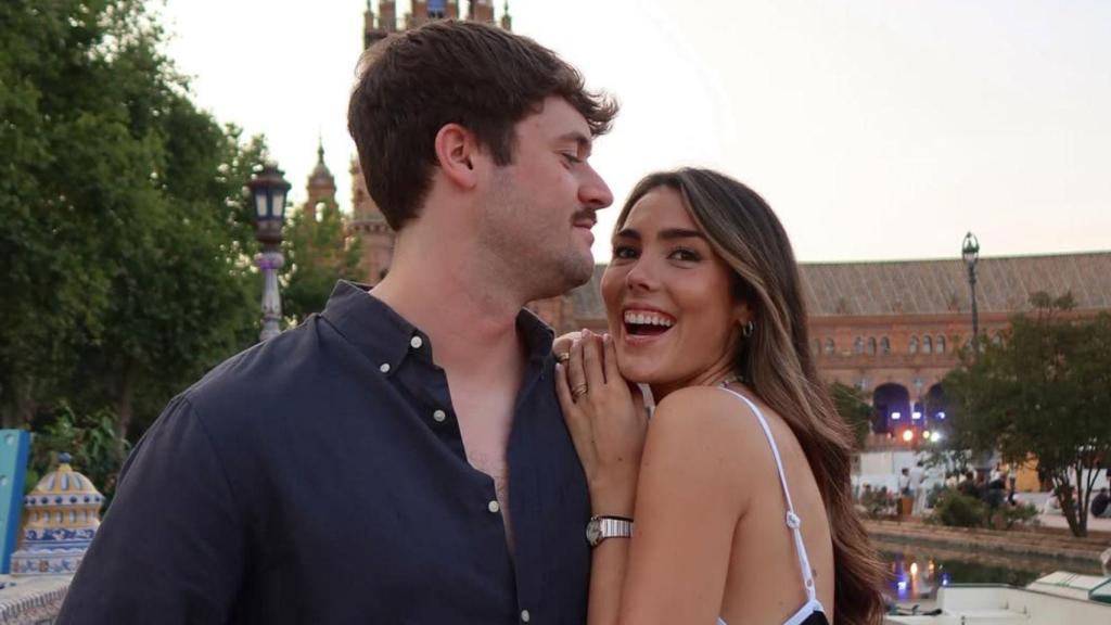 Anna Padilla y Mario Cristóbal en una imagen de sus redes sociales.