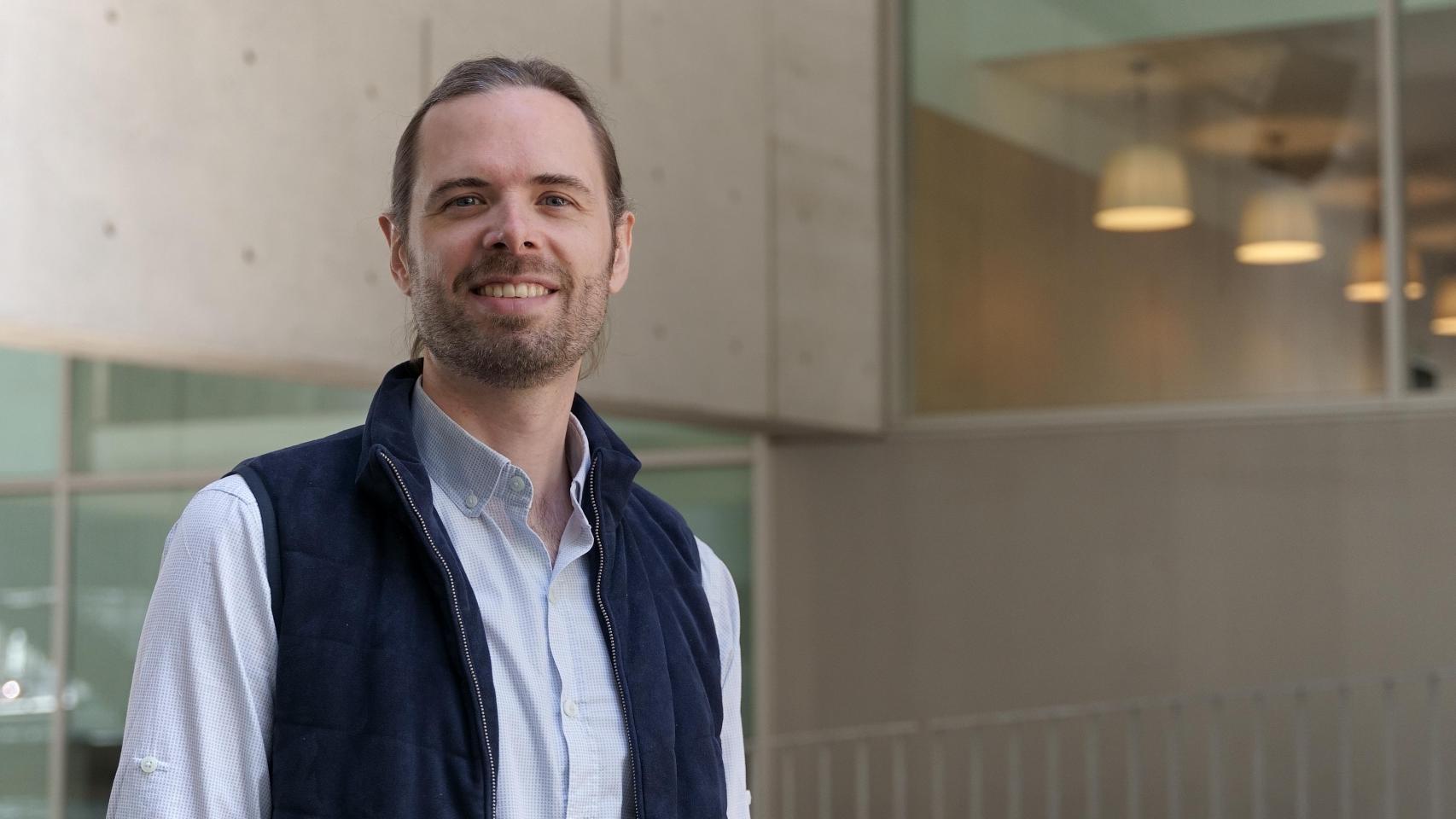 El investigador Nicholas Stroustrup.