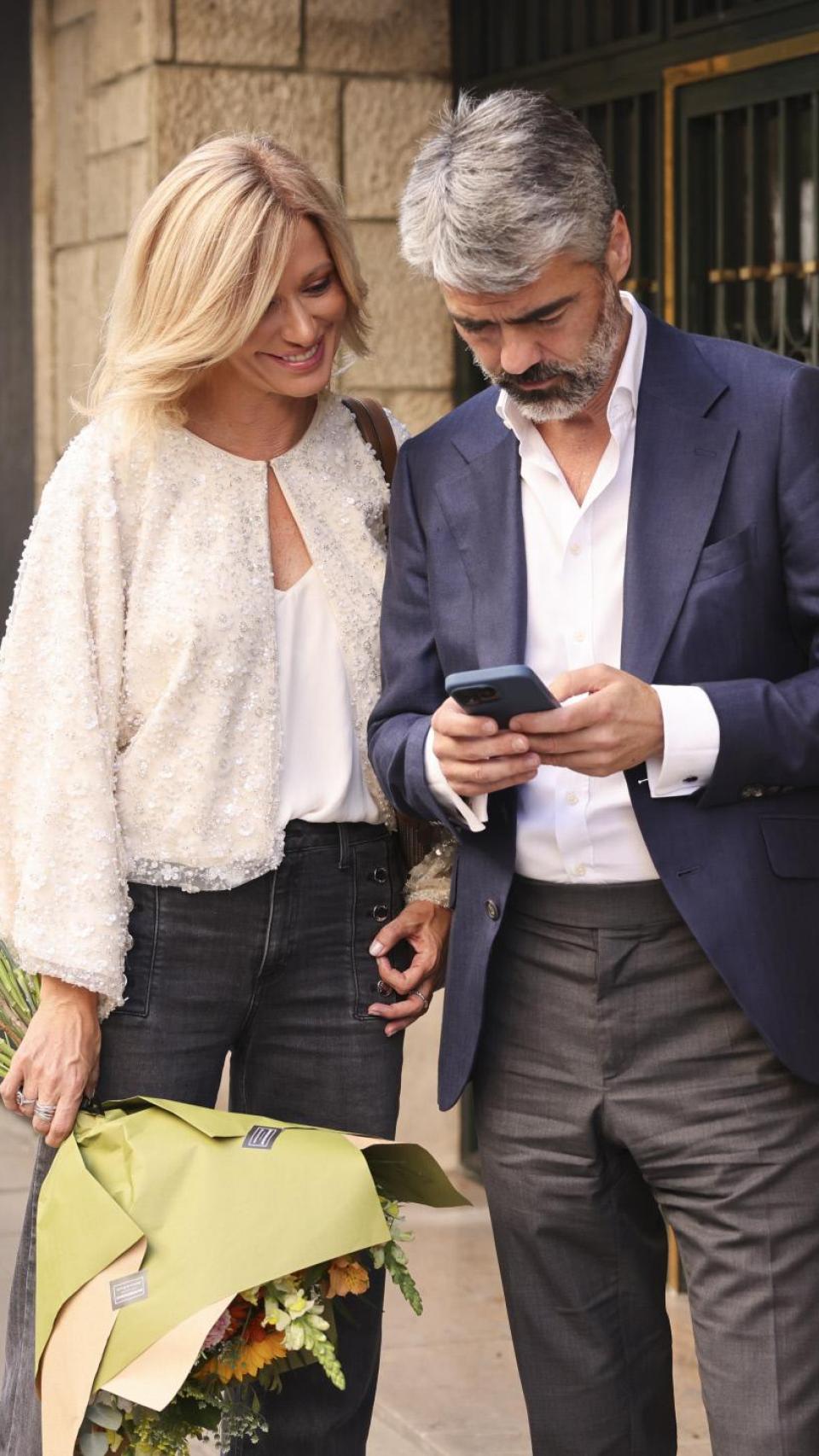 Susanna Griso y Luis Enríquez Nistal celebraron juntos el 56 cumpleaños de la presentadora en un conocido restaurante de Madrid.