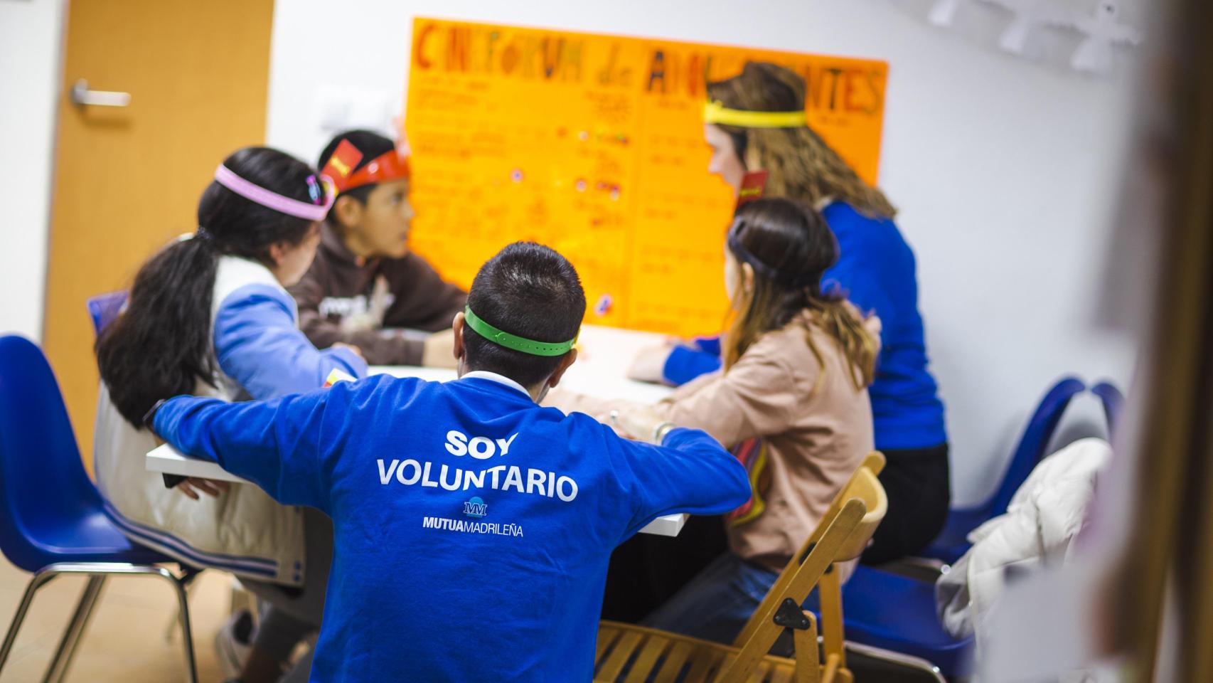 Imagen de voluntarios de Fundación Mutua Madrileña.