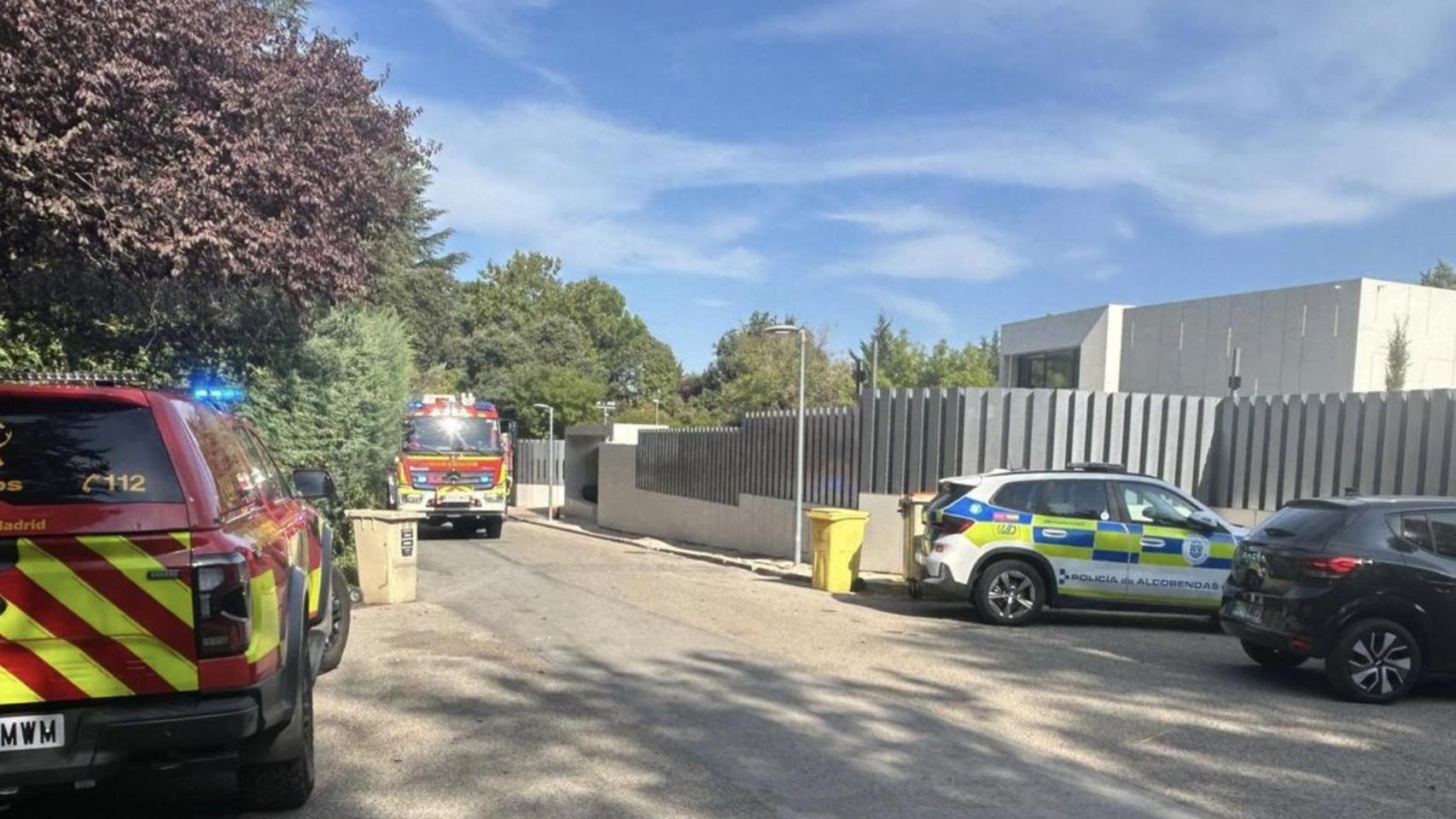 El chalé de Vinicius en La Moraleja.