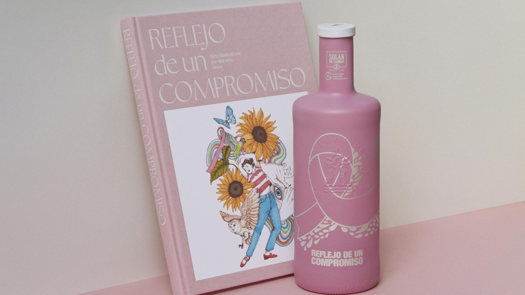 'Reflejo de un compromiso' y el nuevo diseño de la botella de Solán de Cabras con motivo del mes de la sensibilización sobre el cáncer de mama