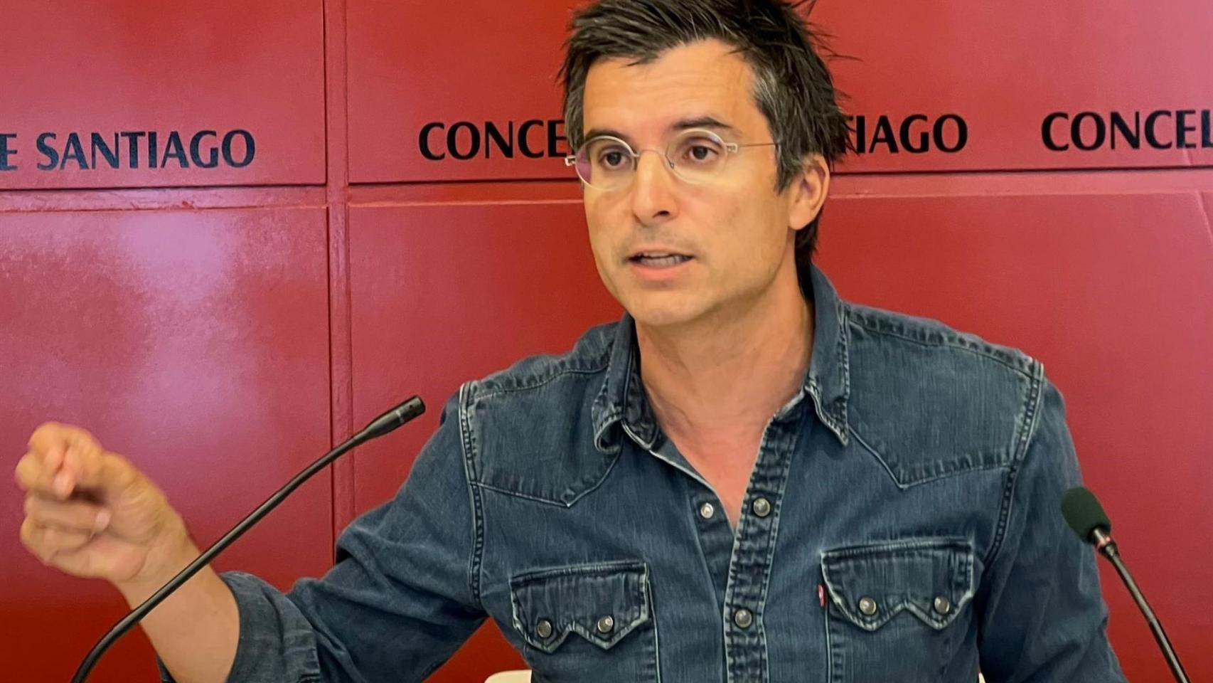 Borja Verea, líder del Partido Popular de Santiago