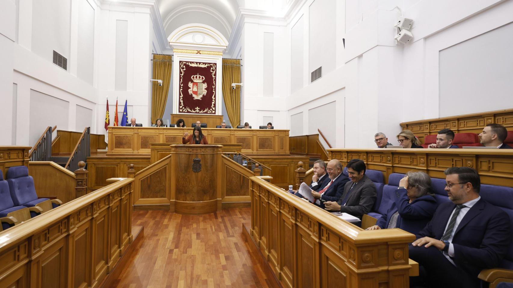 Pleno de las Cortes de Castilla-La Mancha. Foto: Cortes CLM.