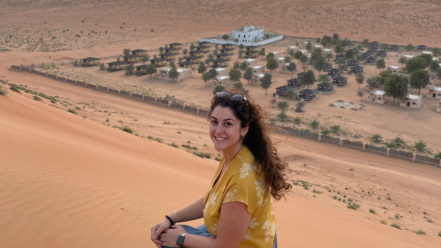 Laura en Omán.