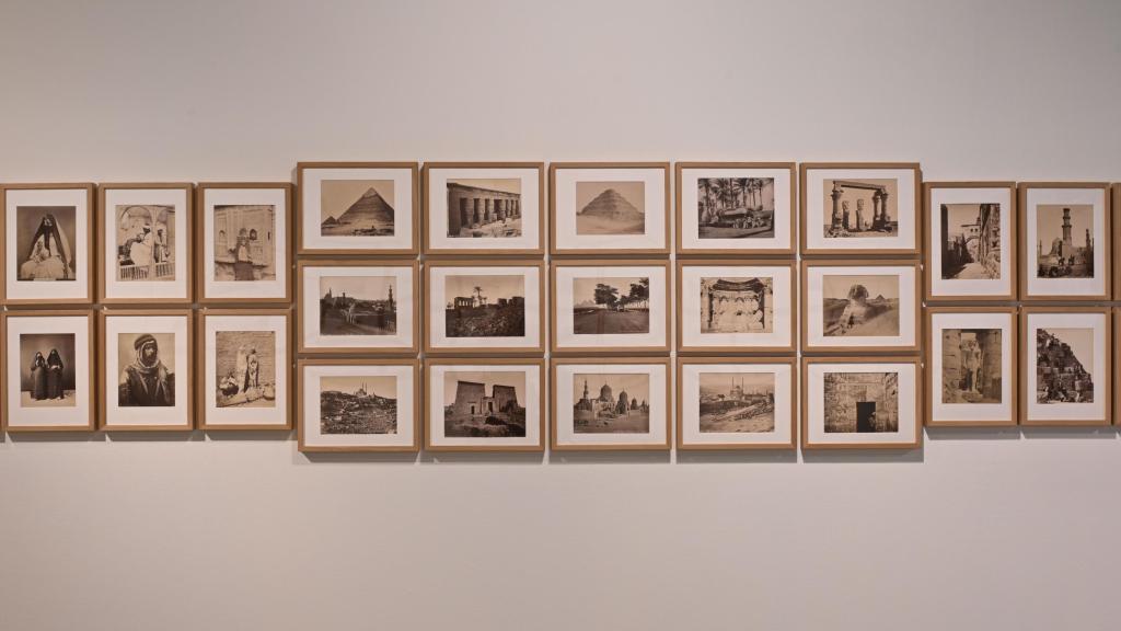 Engravings from Egypt in the exhibition 'The Dream of Reason'.