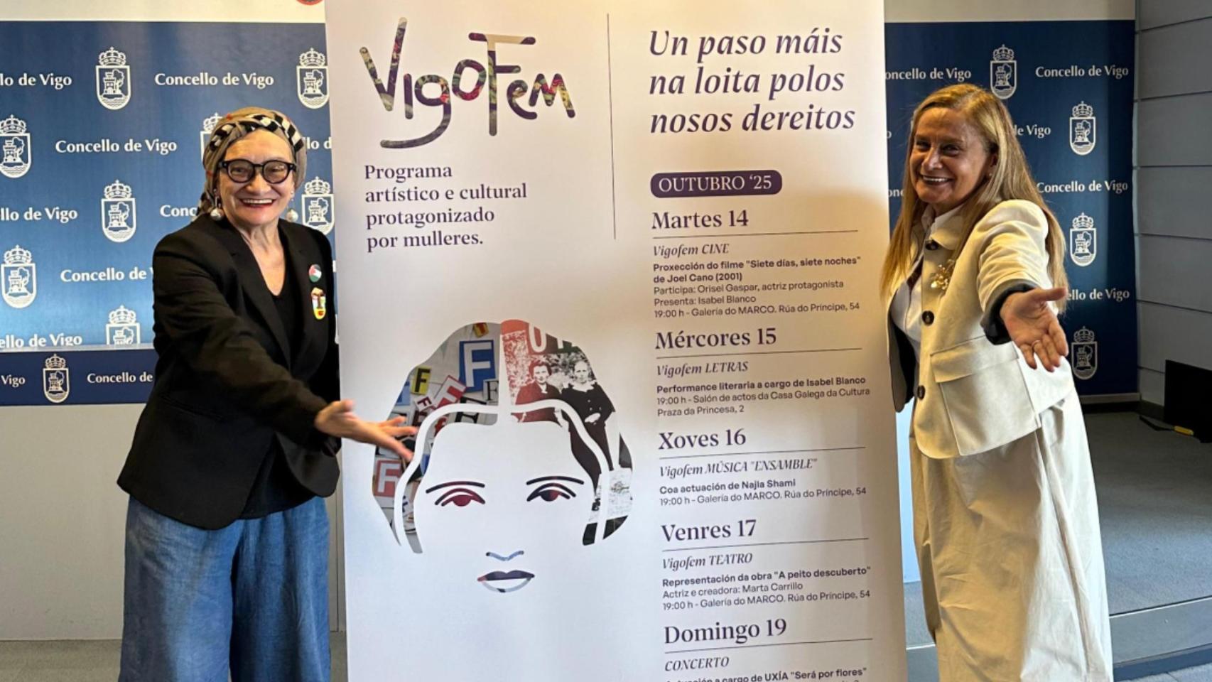 Presentación de VigoFem 2025.