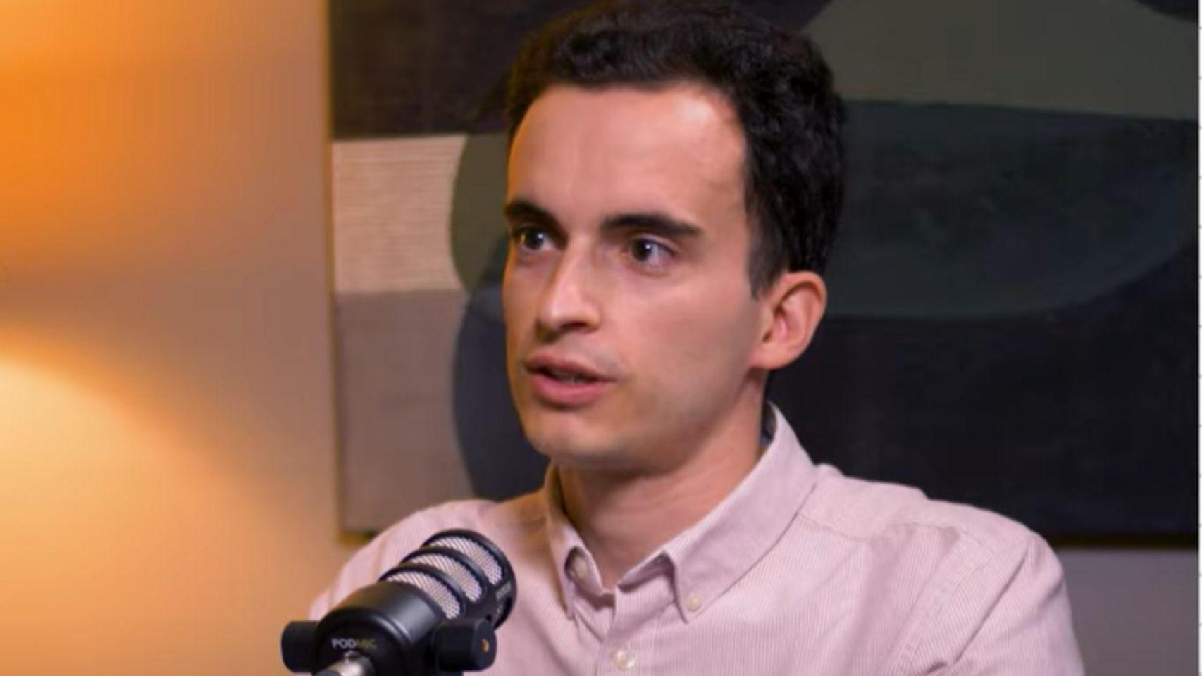 Pedro Becerro durante una entrevista en el podcast La Orden del Dinero.