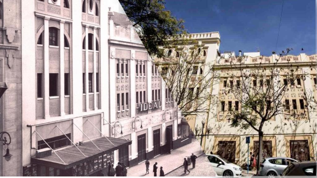 Ayer y hoy del cine Ideal de Alicante.