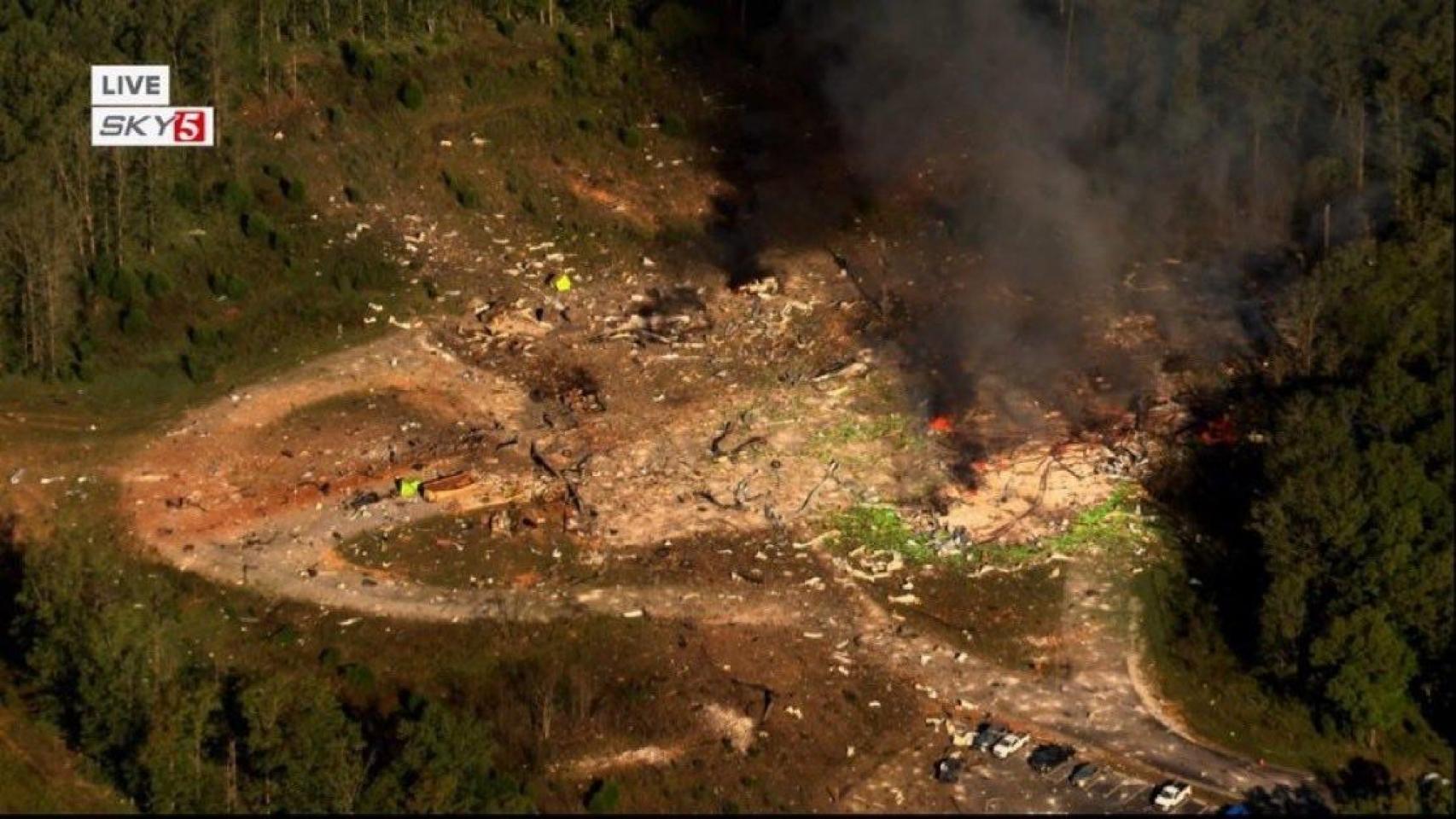 Varios muertos y desaparecidos tras una fuerte explosión en una fábrica de explosivos militares en el estado de Tennessee Varios muertos y desaparecidos tras una fuerte explosión en una fábrica de explosivos militares en el estado de Tennessee