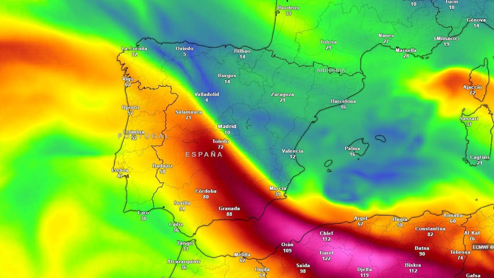 Llega la racha final de la dana Alice: Aemet amplía el aviso en España y alerta de  tormentas muy fuertes  en estas zonas