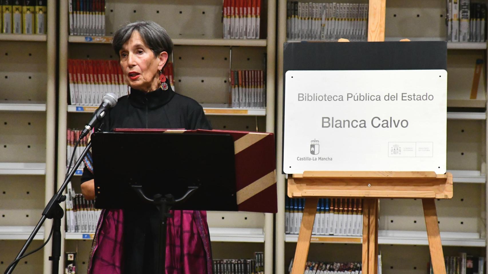 Blanca Calvo Biblioteca