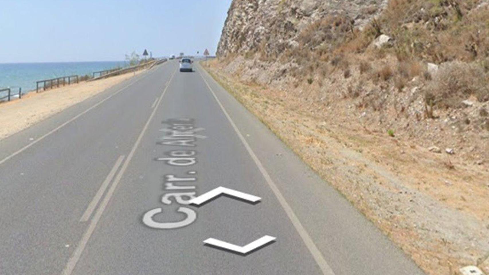 Una zona de la A-340.