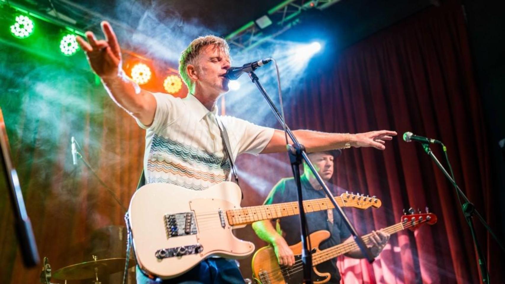 Actuación de la banda Stone Foundation en una edición anterior del Underfest Xacobeo.