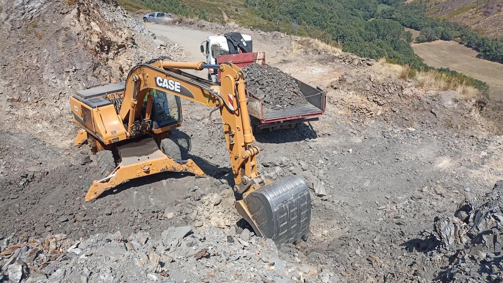 Una minera sueca inicia los trabajos para extraer wolframio en A Gudiña (Ourense).