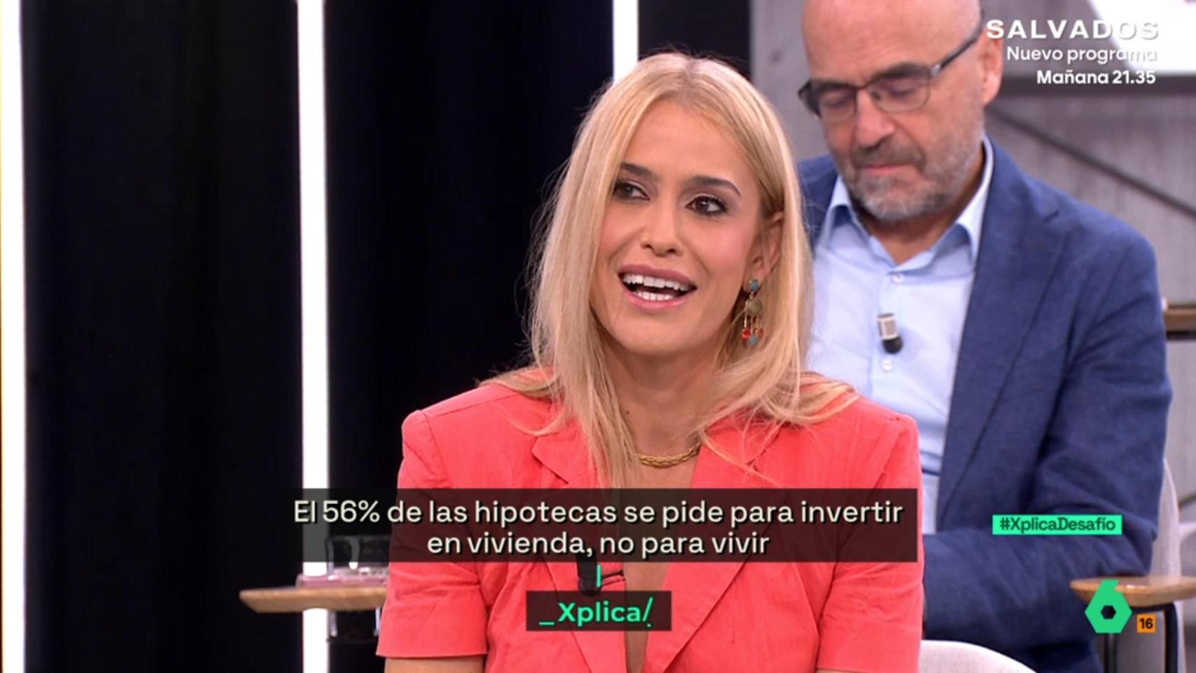 Afra Blanco en 'laSexta Xplica'.