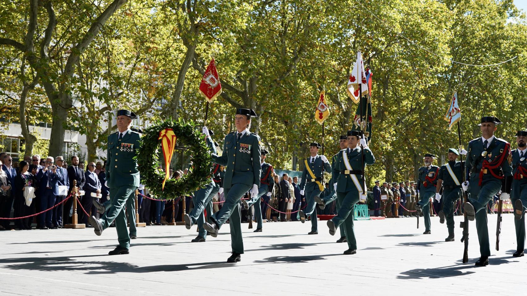 Acto institucional del Día del Pilar en Valladolid
