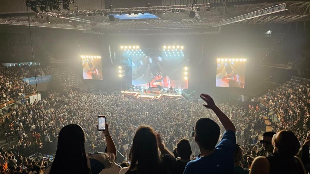 Concierto de Duki en el Coliseum de A Coruña.