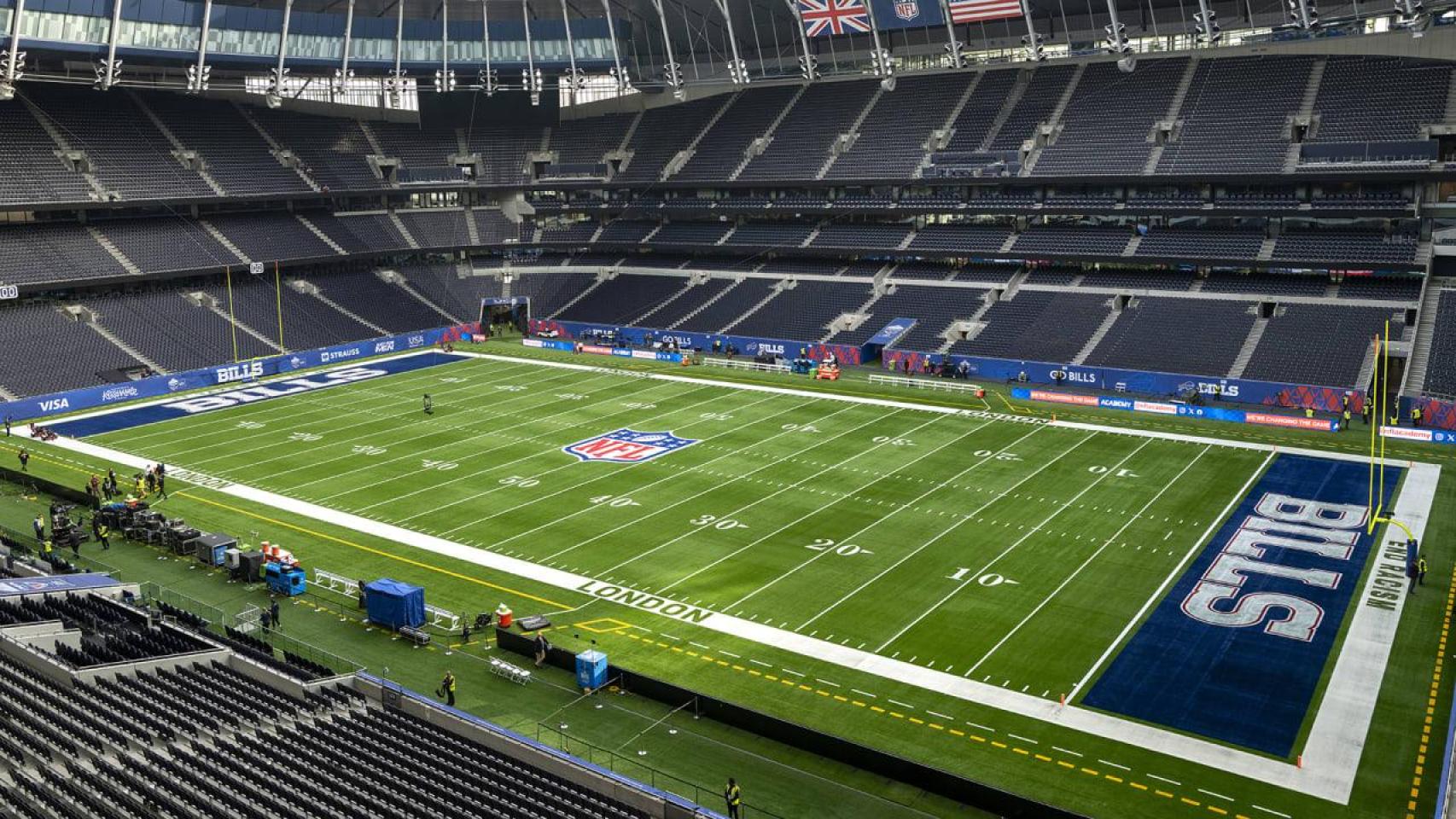 Tottenham Hotspur Stadium, preparado para la NFL