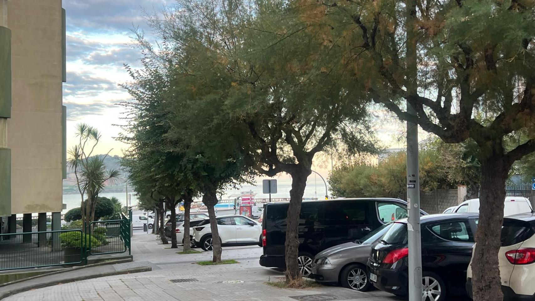 Nubes y sol en A Coruña