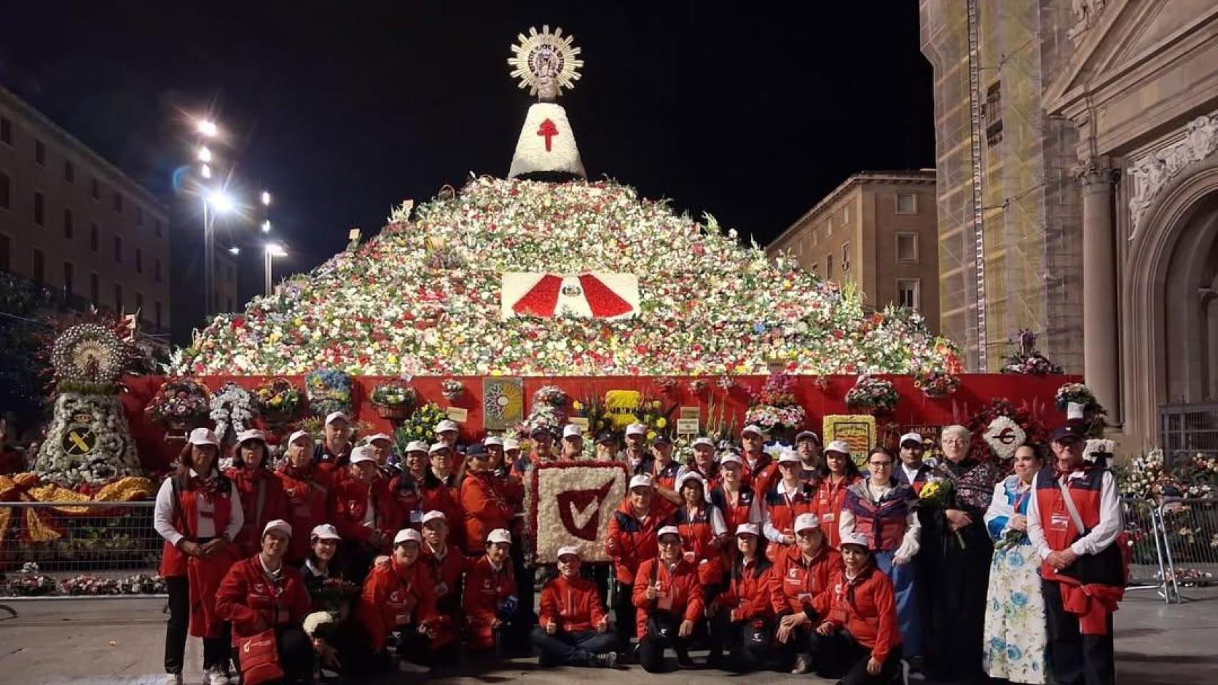 Último grupo en salir en la Ofrenda