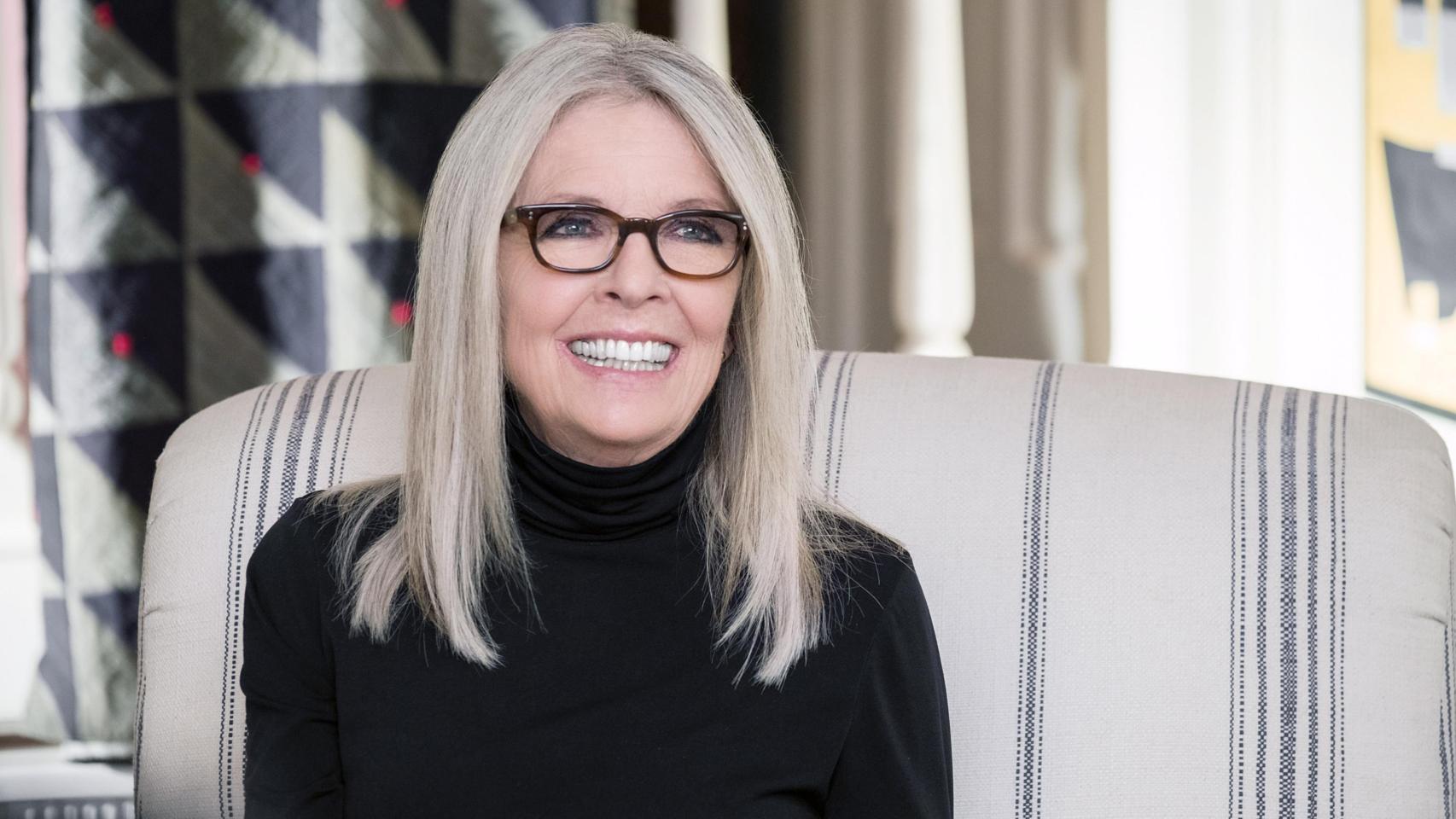 La actriz Diane Keaton en una imagen tomada en enero de 2023.