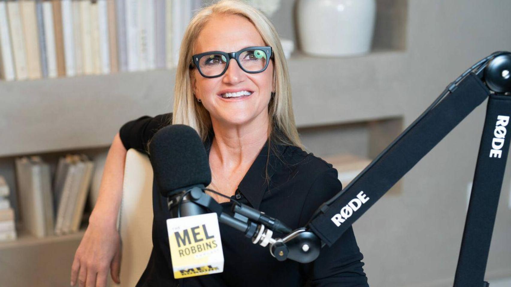 Mel Robbins, experta en desarrollo personal.